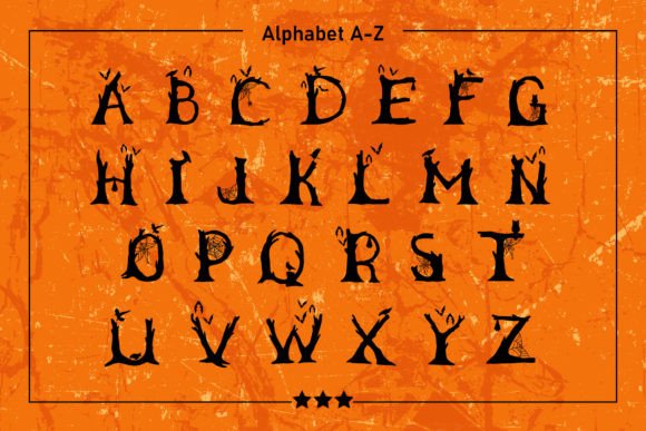 Night Time Font preview 2