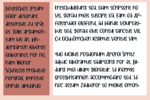 Nightcap Font preview 4