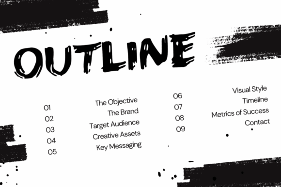 Nightshade Font preview 3