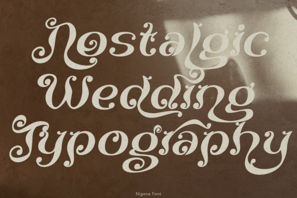 Nigona Font preview 4