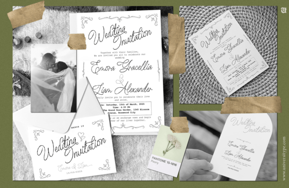Nikahan Script Font preview 2