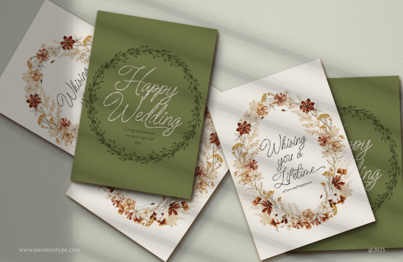 Nikahan Script Font preview 3