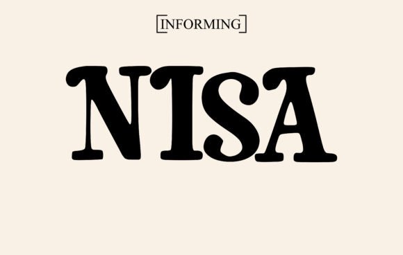 Nisa Font preview 2
