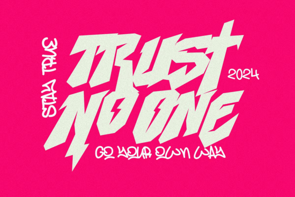 Noah Project Font preview 3
