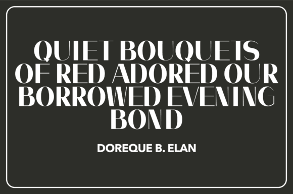 Noir Font preview 4