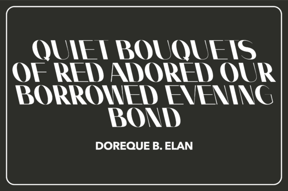 Noir Font preview 6