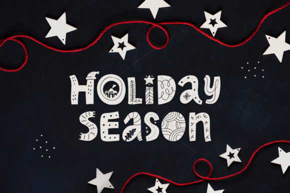 Nordic Christmas Font preview 3