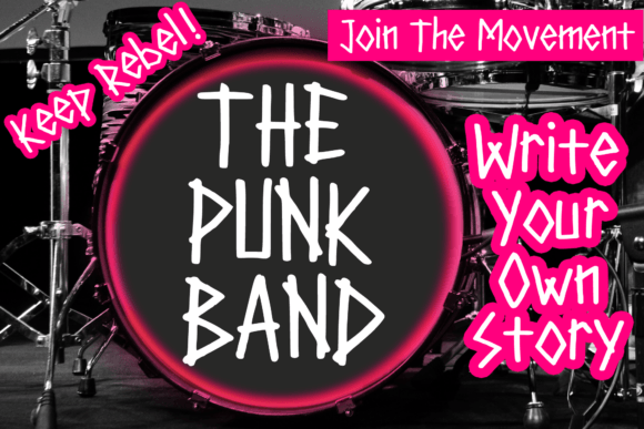 Nordic Punk Font preview 2