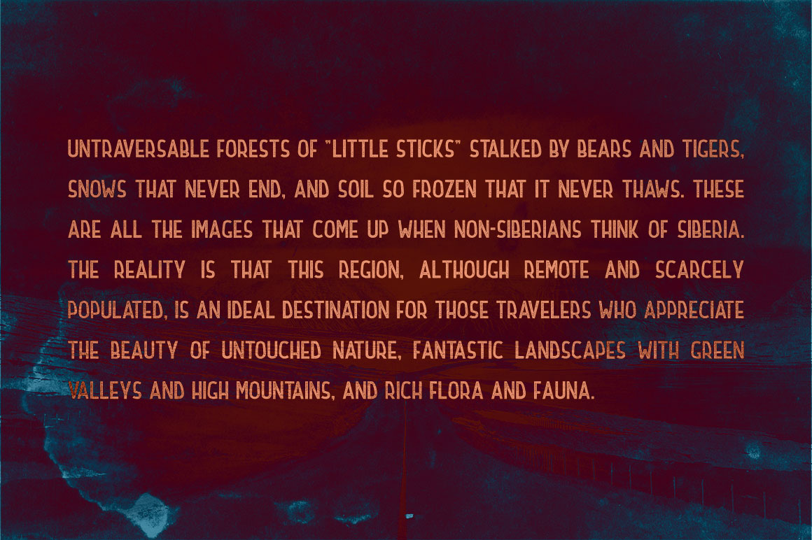 Northern Font preview 3