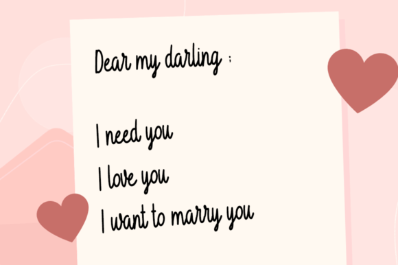 Note Simple Font preview 2