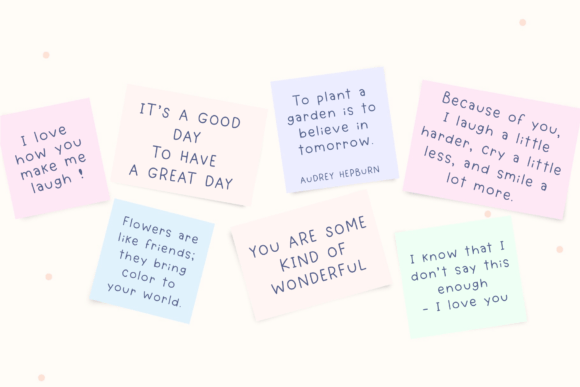 Notes and Books Font preview 2