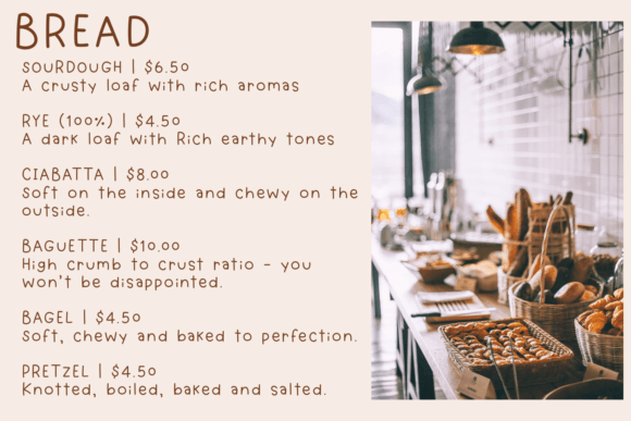 Notes and Books Font preview 3