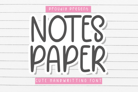 Notes Paper Font