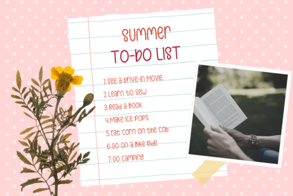 Notes Paper Font preview 4