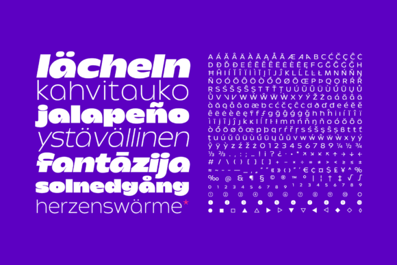 Nova Klasse Font preview 3