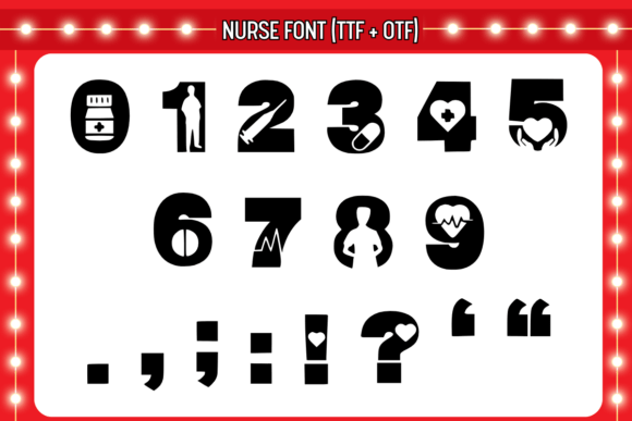 Nurse Font preview 3