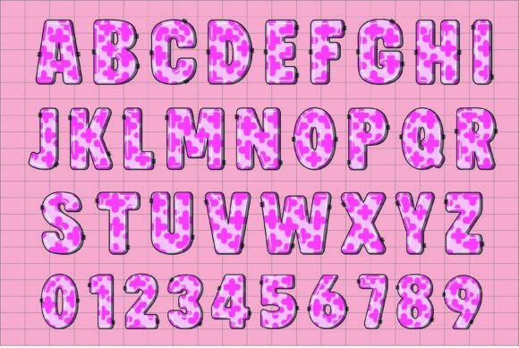 Nurse 3d Font Font preview 2