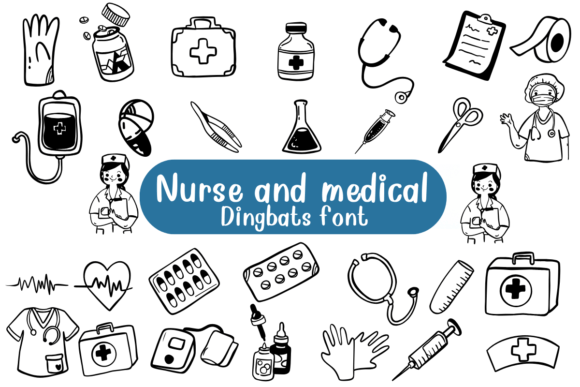 Nurse and Medical Font