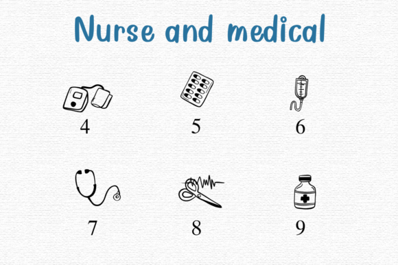 Nurse and Medical Font preview 4