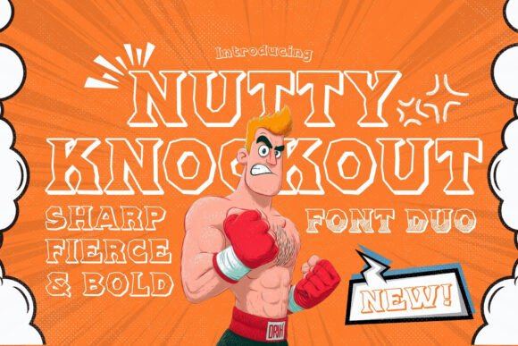 Nutty Knockout Font