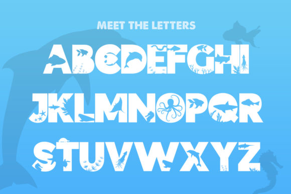 Ocean Font preview 3