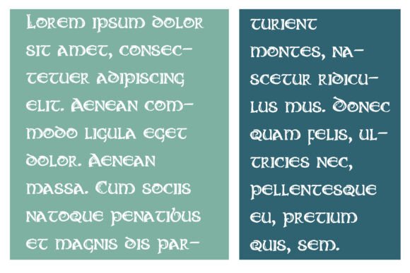 Oh Come Ye Font preview 4