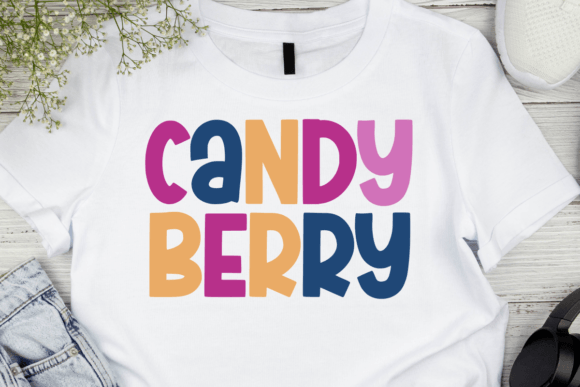 Baby Berry Font preview 3