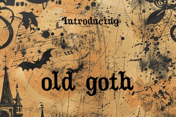 Old Goth Font preview 4