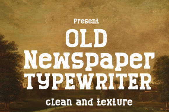 Old Newspaper Font