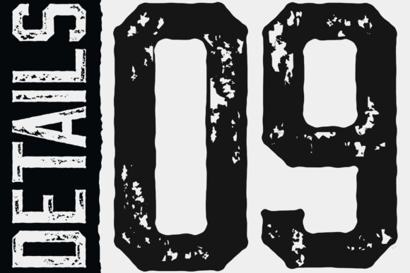 Old Jersey Font preview 2