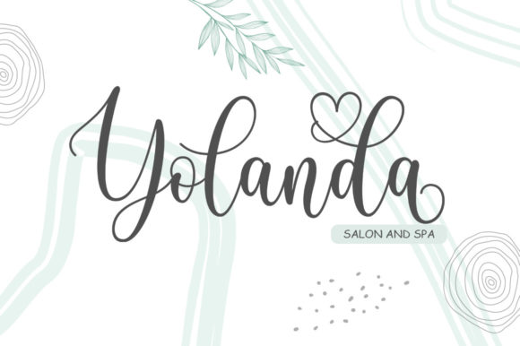 Amelia Script Font preview 2