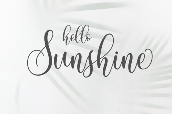 Amelia Script Font preview 4