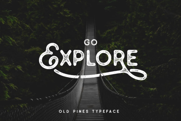 Old Pines Font preview 2