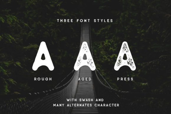 Old Pines Font preview 3
