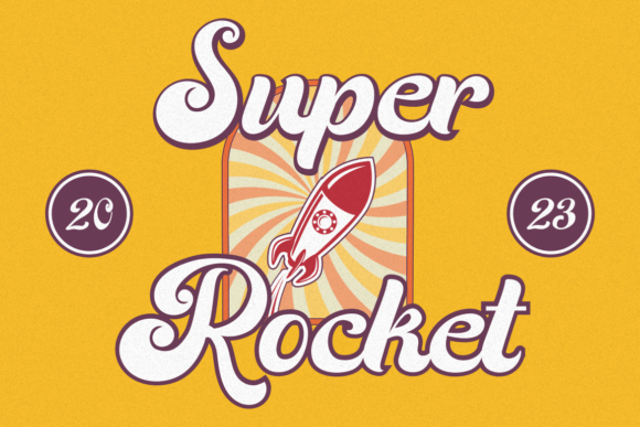 Old Rocket Font preview 2