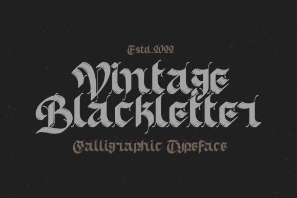 Old Skull Font preview 2