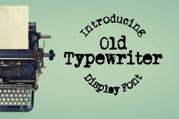 Old Typewriter Font