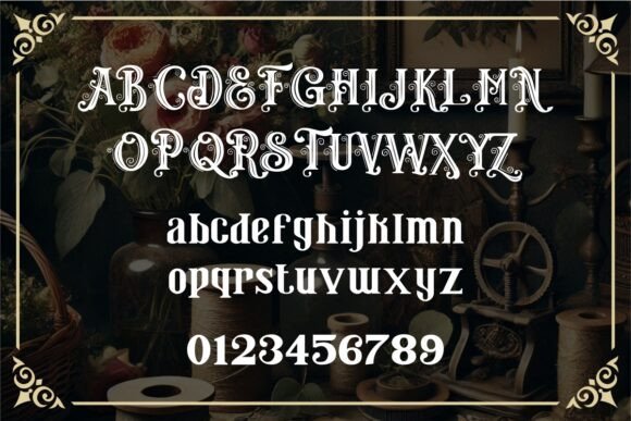 Old Victorian Vol 2 Font preview 2