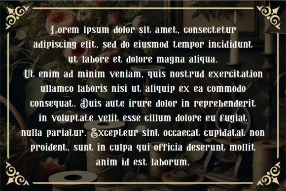 Old Victorian Vol 2 Font preview 3