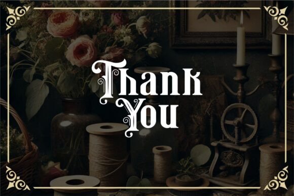 Old Victorian Vol 2 Font preview 4