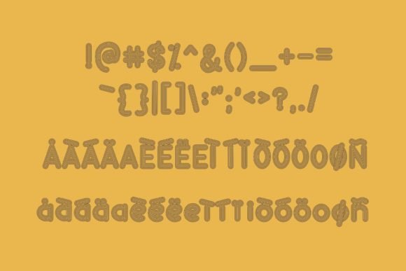 Onion Font preview 4