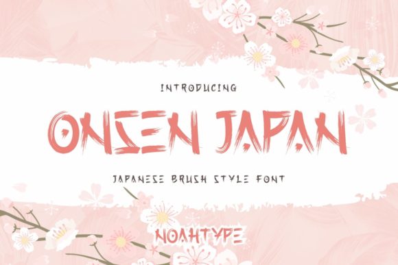 Onsen Japan Font