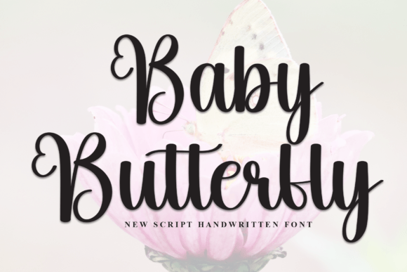 Baby Butterfly Font