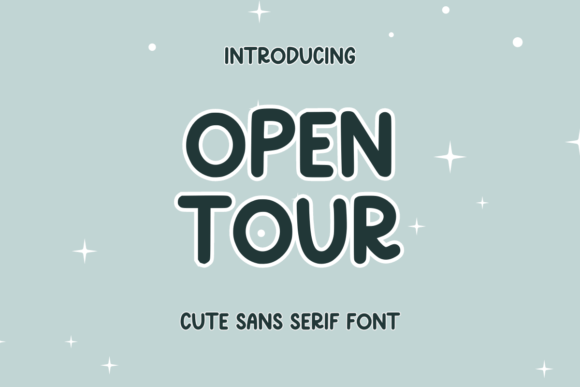 Open Tour Font