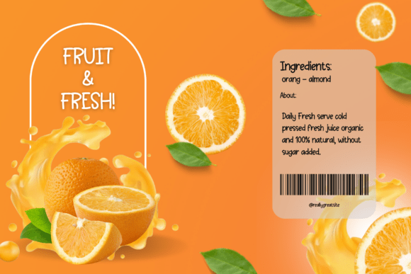 Orange Font preview 3