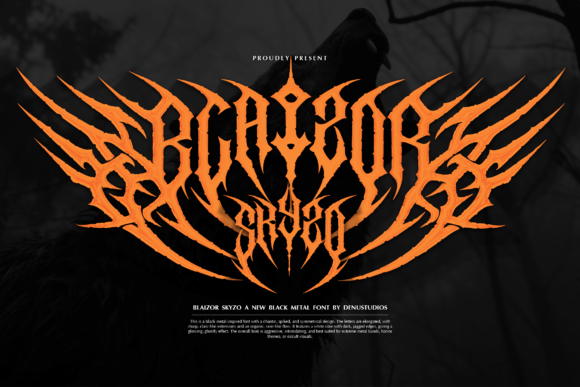 Blaizor Skyzo Font