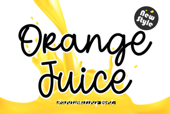 Orange Juice Font preview 2
