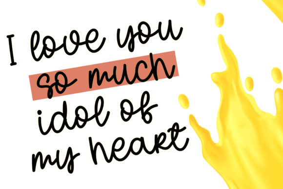 Orange Juice Font preview 4