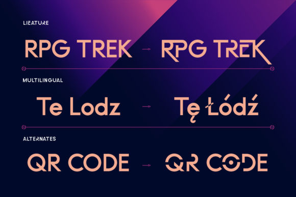 Orbiga Font preview 4