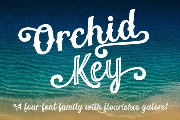 Orchid Key Font